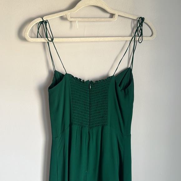 Reformation Juliette midi Dress Emerald - Picture 12 of 16